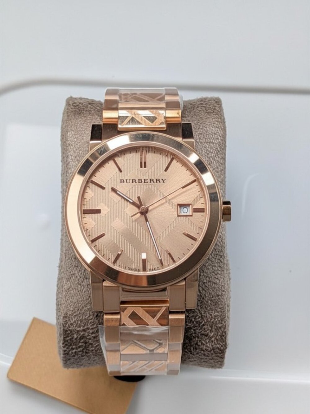 Bureberry BU9039 RoseGold Women Watch- Open Box
